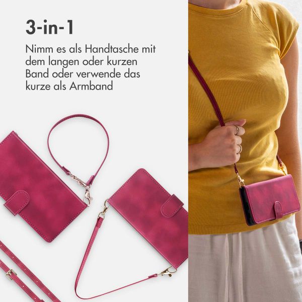 imoshion Klapphülle mit Kordel Samsung Galaxy S21 FE - Rot