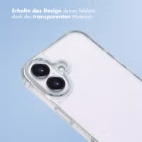 imoshion Back Cover mit Band + Armband Apple iPhone 16 - Perlenherzen