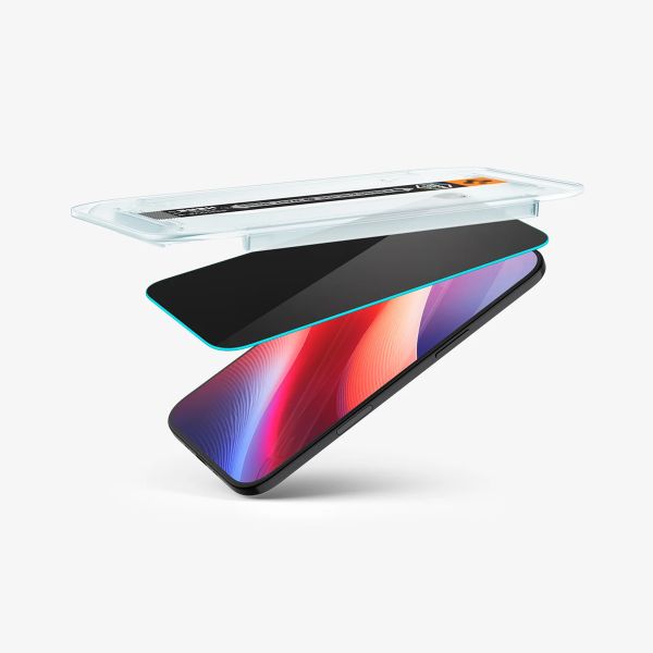 Spigen GLAStR Privacy EZ Fit Displayschutzfolie + Applicator Apple iPhone Air