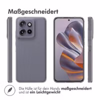 Accezz Clear TPU Backcover Motorola Thinkphone 25 / Edge 50 Neo / Edge 60 Neo - Transparent