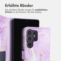imoshion Design Klapphülle Samsung Galaxy S25 Ultra - Purple Marble