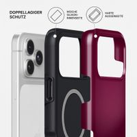 Burga Tough Back Cover MagSafe Apple iPhone 17 Pro Max - Dark Cherry