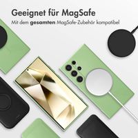 imoshion Color Back Cover mit MagSafe Samsung Galaxy S24 Ultra - Grün