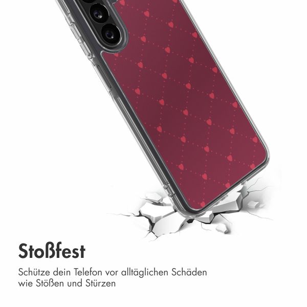 imoshion Design Hülle Samsung Galaxy A26 - Crush Check Coral Dust
