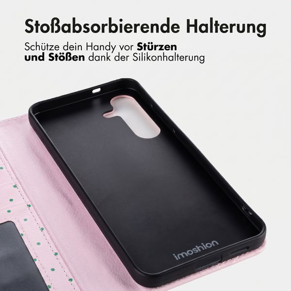 imoshion Design Klapphülle Samsung Galaxy S25 FE - Happy Dots