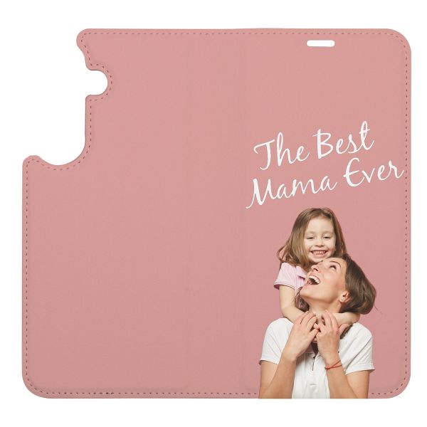 Gestalte deine eigene Compact Gel Klapphülle Samsung Galaxy S25 FE - Weiß