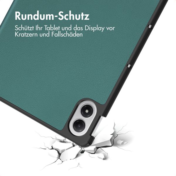 imoshion Trifold Klapphülle Xiaomi Redmi Pad 2 Pro - Dunkelgrün