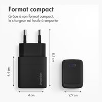 imoshion 20 Watt Ladegerät | USB-C - Schwarz
