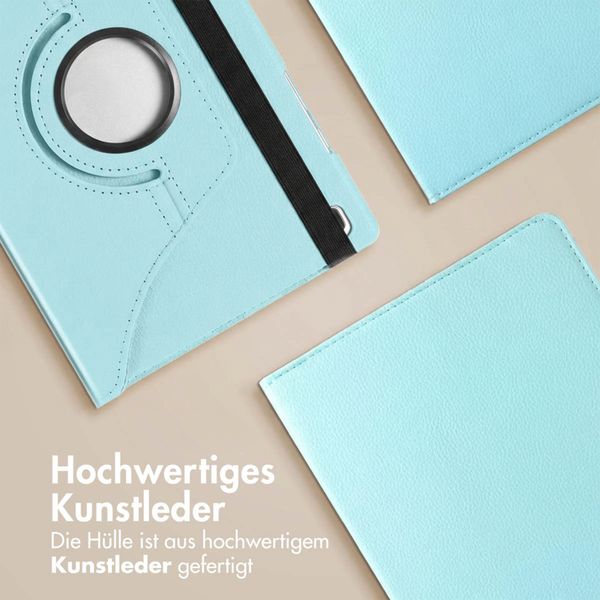 imoshion 360° drehbare Klapphülle Samsung Galaxy Tab S6 Lite (2020/2022/2024)  - Hellblau
