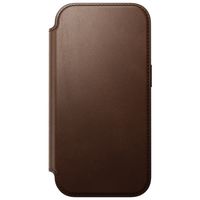 Nomad Modern Leather Folio Klapphülle Apple iPhone 18 Pro / 17 Pro - Brown