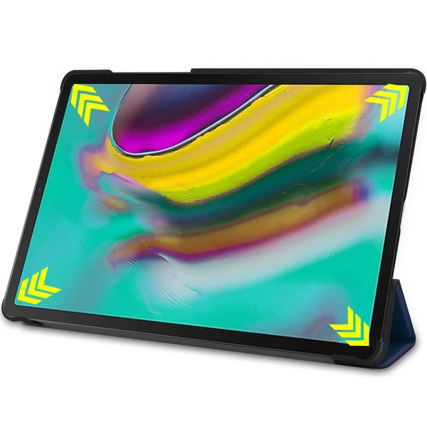 imoshion Trifold Klapphülle Samsung Galaxy Tab S5e - Dunkelblau