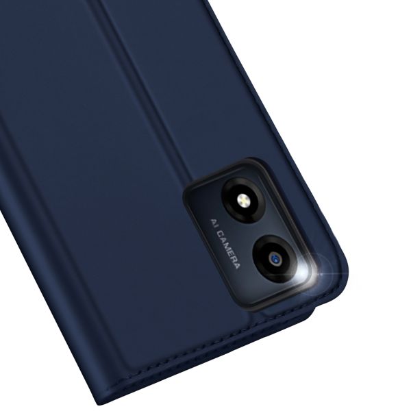 Dux Ducis Slim TPU Klapphülle für das Motorola Moto E13 - Dunkelblau