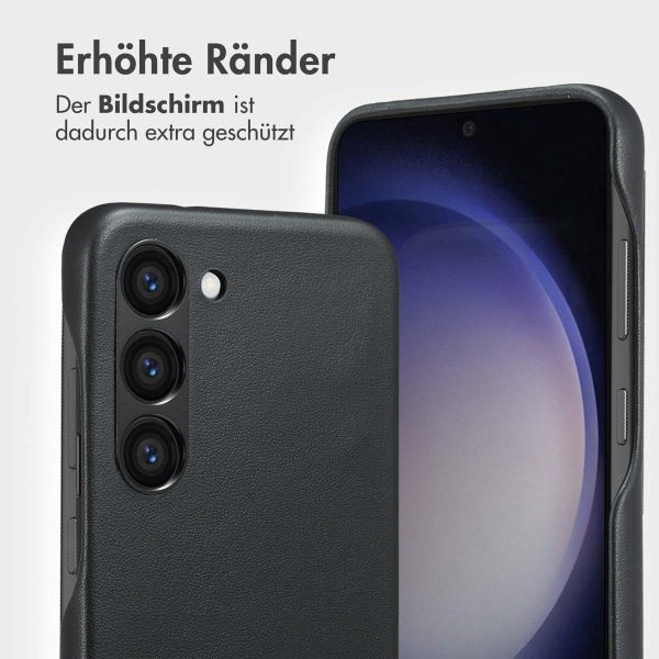 Accezz 2-in-1 Klapphülle aus Leder mit MagSafe Samsung Galaxy S23 - Onyx Black