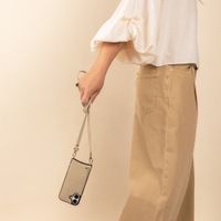 Selencia Crossbody-Handykette - Beige