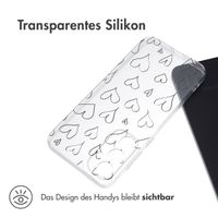 imoshion Design Hülle Samsung Galaxy A55 - Hearts