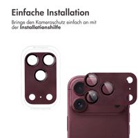 imoshion Kameraschutz Glas 2er-Pack Apple iPhone 18 Pro / 17 Pro - Plum