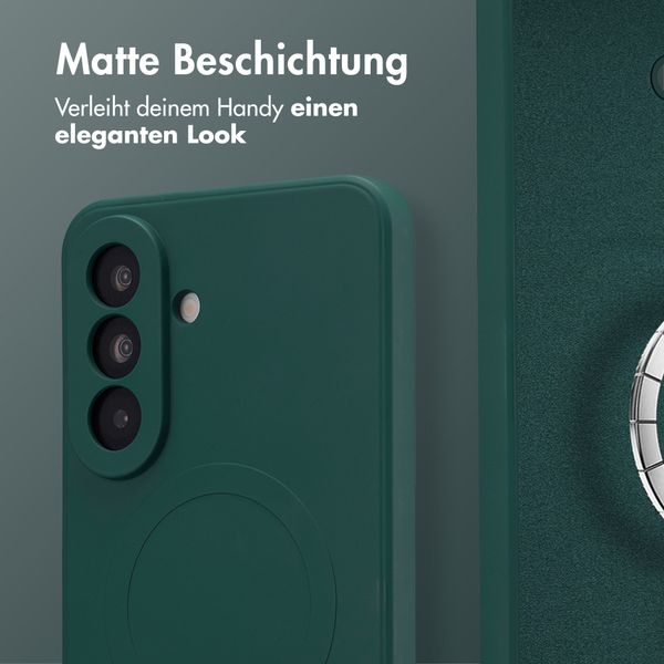 imoshion Color Back Cover mit MagSafe Samsung Galaxy A37 (5G) - Dunkelgrün
