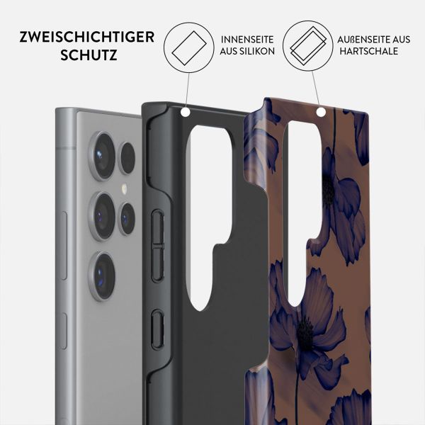 Burga Tough Back Cover für das Samsung Galaxy S24 Ultra - Velvet Night