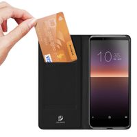 Dux Ducis Slim TPU Klapphülle Schwarz für das Sony Xperia 10 II