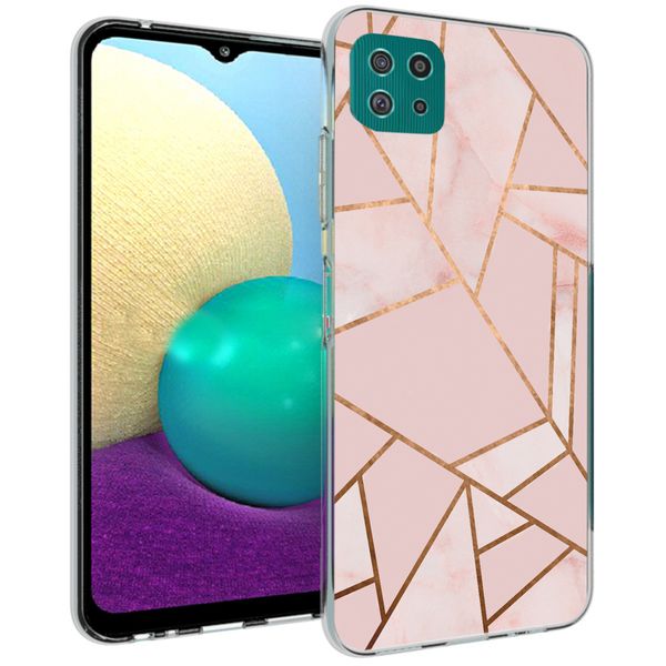 imoshion Design Hülle für das Samsung Galaxy A22 (5G) - Pink Graphic