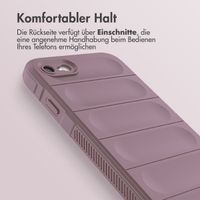 imoshion EasyGrip Back Cover für das iPhone SE (2022 / 2020) / 8 / 7 - Violett