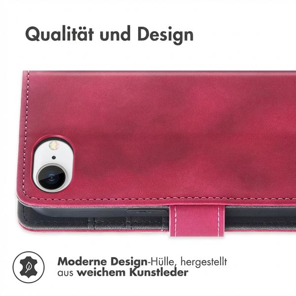 imoshion Klapphülle mit Kordel Apple iPhone 17e / 16e - Rot