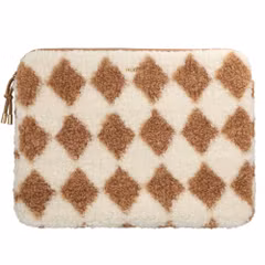 Selencia Teddy Laptop Hülle 15-16 Zoll - Laptop Sleeve - Checks