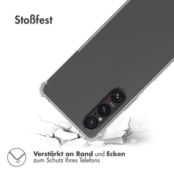 imoshion Shockproof Case für das Sony Xperia 1 VI - Transparent