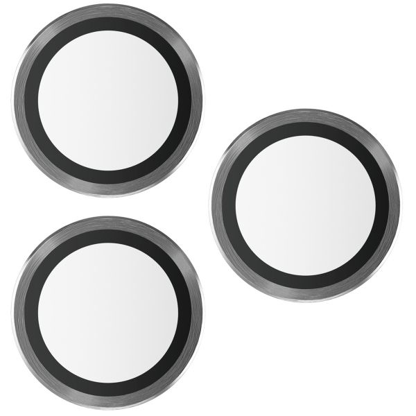 PanzerGlass Kameraprotektor Hoop Optic Rings für das Apple iPhone 15 Pro / 15 Pro Max