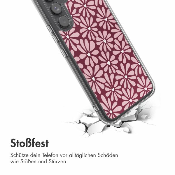 imoshion Design Hülle Samsung Galaxy A54 (5G) - Bloom Love Blush