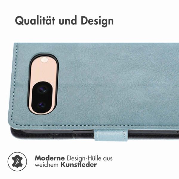imoshion Luxuriöse Klapphülle Google Pixel 8a - Hellblau