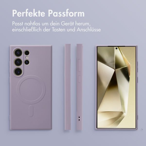 imoshion Color Back Cover mit MagSafe Samsung Galaxy S24 Ultra - Lila