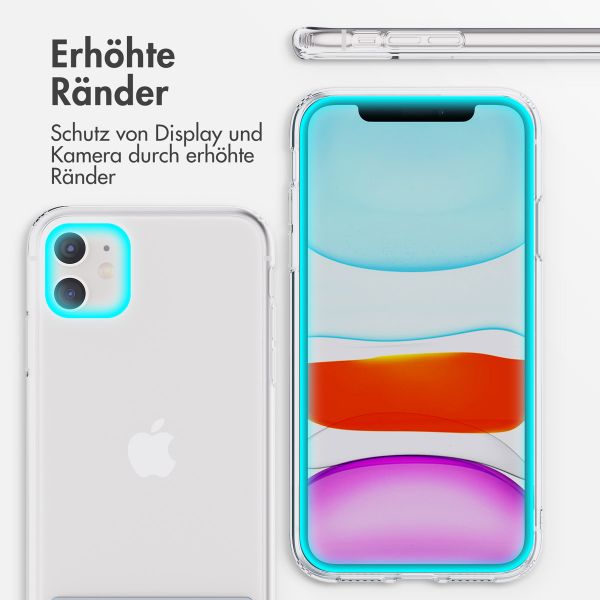 imoshion Back Cover mit Ständer Apple iPhone 11 - Transparent