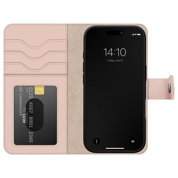 iDeal of Sweden Magnet Wallet+ Klapphülle Apple iPhone 16 - Pink