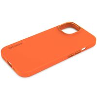 Decoded Silikon-Case MagSafe für das iPhone 15 - Orange