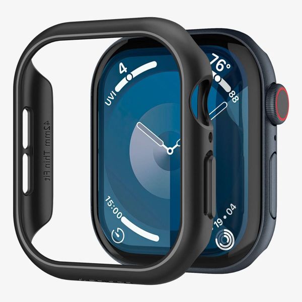 Spigen Thin Fit™ Case für die Apple Watch Series 10 / 11 - 42 mm - Schwarz