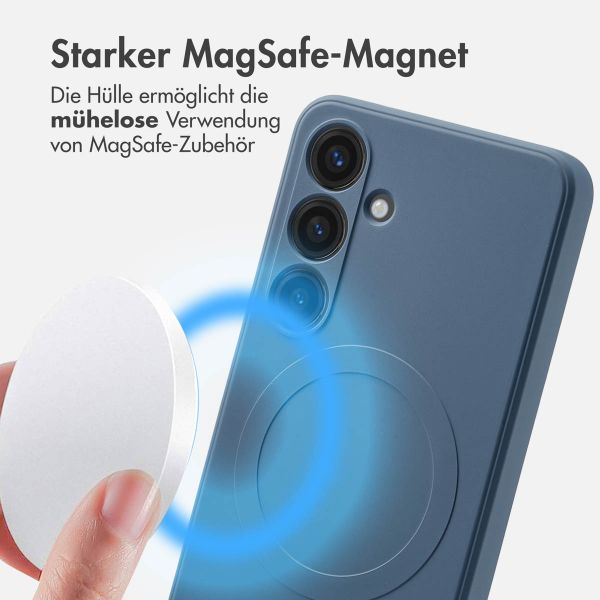 imoshion Color Back Cover mit MagSafe Samsung Galaxy S24 - Dunkelblau