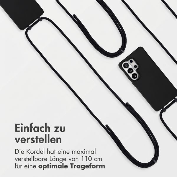 imoshion Color Backcover mit abnehmbarem Handykette und MagSafe Samsung Galaxy S26 Ultra - Schwarz