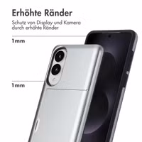 imoshion Backcover mit Kartenfach Samsung Galaxy S25 Edge - Grau