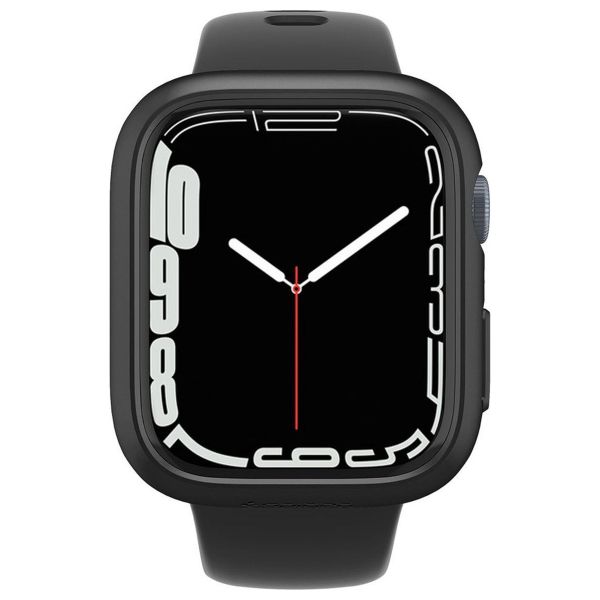 Spigen Thin Fit™ Case für die Apple Watch Series 7 / 8 / 9 - 41 mm - Schwarz