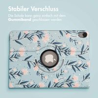 imoshion 360° drehbare Design Klapphülle Apple iPad Air 5 (2022) / Air 4 (2020) - Flowers