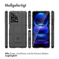 imoshion Rugged Shield Backcover für das Xiaomi Poco X5 Pro 5G - Schwarz