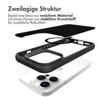 imoshion Rugged Hybrid Carbon Case mit MagSafe Apple iPhone 14 Pro Max - Schwarz