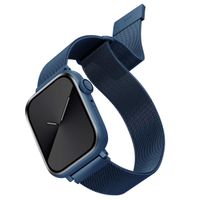 Uniq Dante Mesh-Stahlarmband für die Apple Watch Series 1 bis 10 / SE / Ultra (2) (44/45/46/49 mm) - Kobaltblau