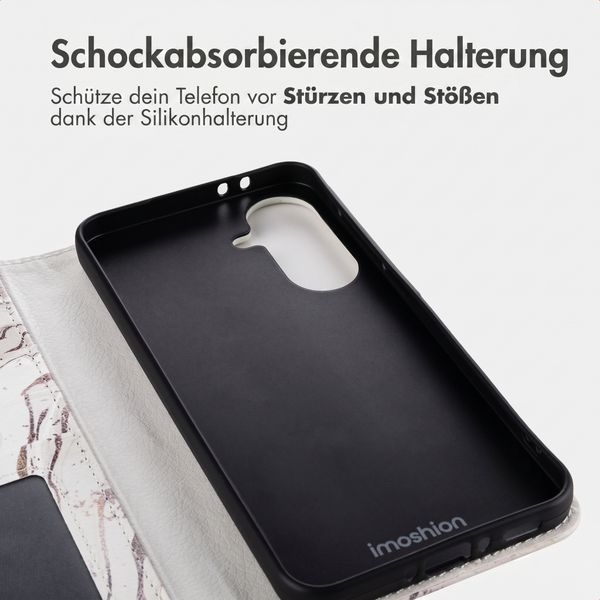 imoshion Design Klapphülle Samsung Galaxy A57 (5G) - Sandy Marble