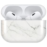 imoshion Hardcover Case für das AirPods Pro 2 - White Marble