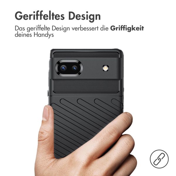imoshion Thunder Backcover Google Pixel 6a - Schwarz