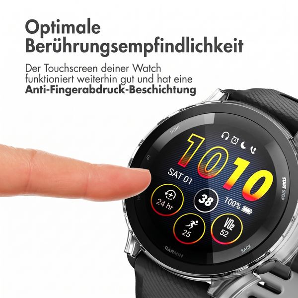 imoshion Full Cover Hard Case Garmin Forerunner 265 - Transparent