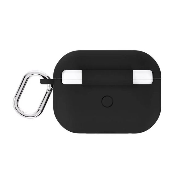 Holdit Solid Silicone Case Apple AirPods Pro / Pro 2 - Schwarz