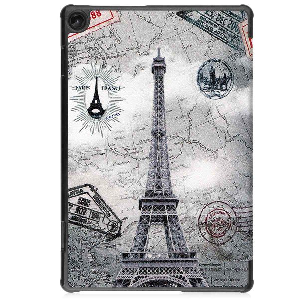 imoshion Design Trifold Klapphülle Lenovo Tab M10 Plus (3rd gen) - Paris